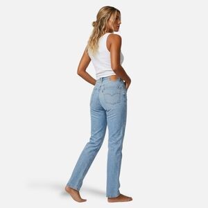 Levi's 70's High Slim Straight Jeans in Original Blue